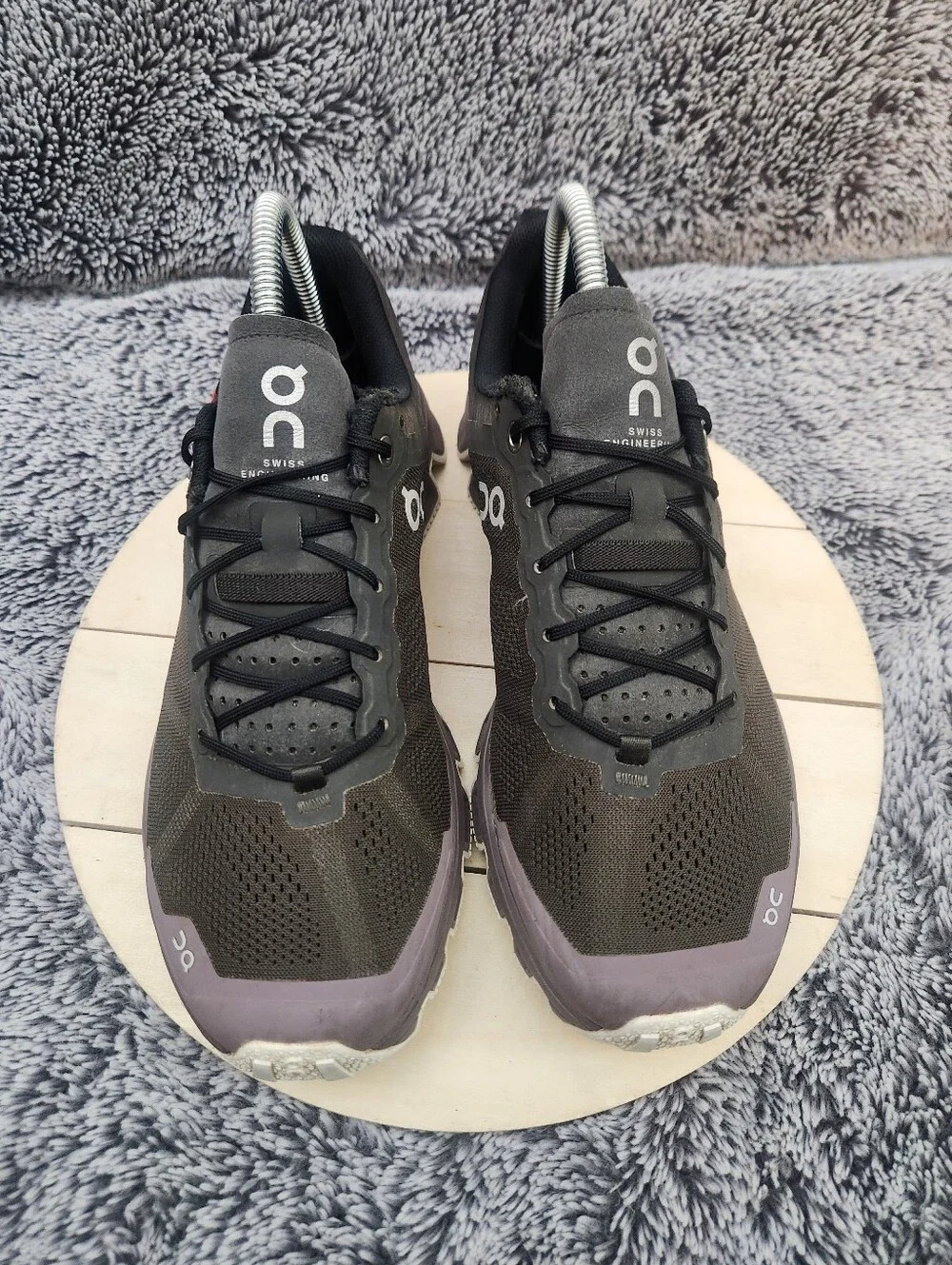 On Cloudventure Shadow Grape Athletic Hiking Shoes Women's Size 9